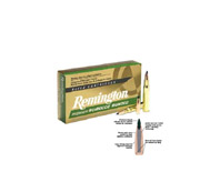 Remington Premier Rifle Ammunition PRSC3006B, 30-06 Springfield, Swift Scirocco Bonded, 180 GR, 2700 fps, 20 Rd/bx